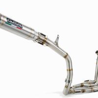 GPR exhaust compatible with Honda CBR600RR 2007-2023, Deeptone Inox, Full system exhaust, including removable db killer 