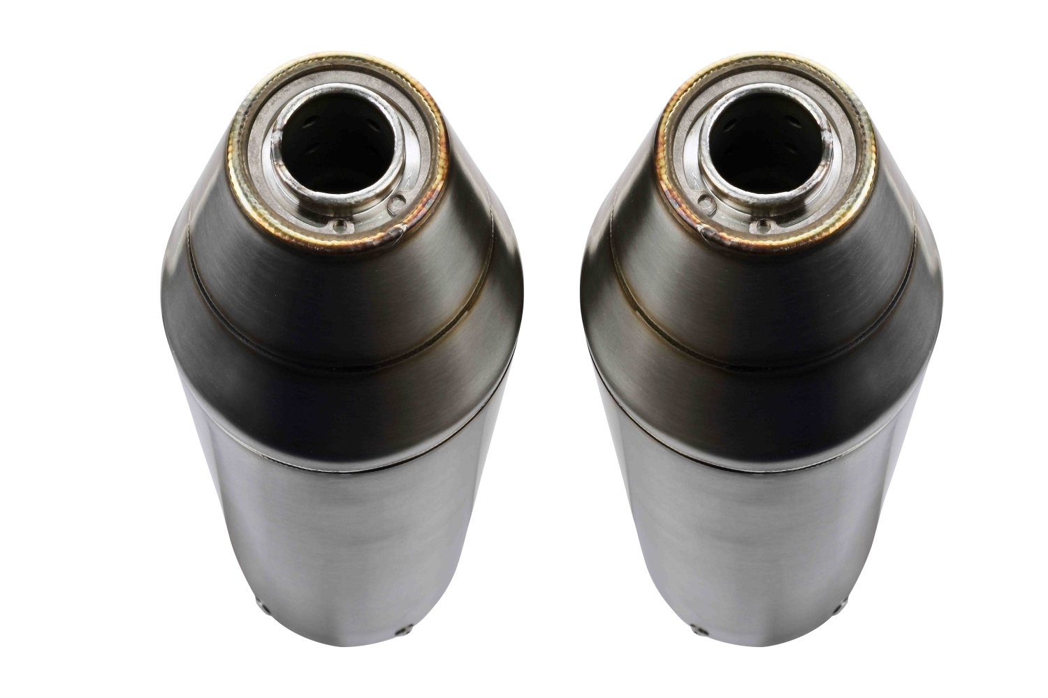 Exhaust compatible with Kawasaki KFX700 2004-2011, Deeptone Atv, Full system exhaust including dual silencers and removable db killers 