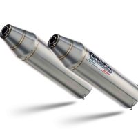 Exhaust compatible with Kawasaki KFX700 2004-2011, Deeptone Atv, Full system exhaust including dual silencers and removable db killers 