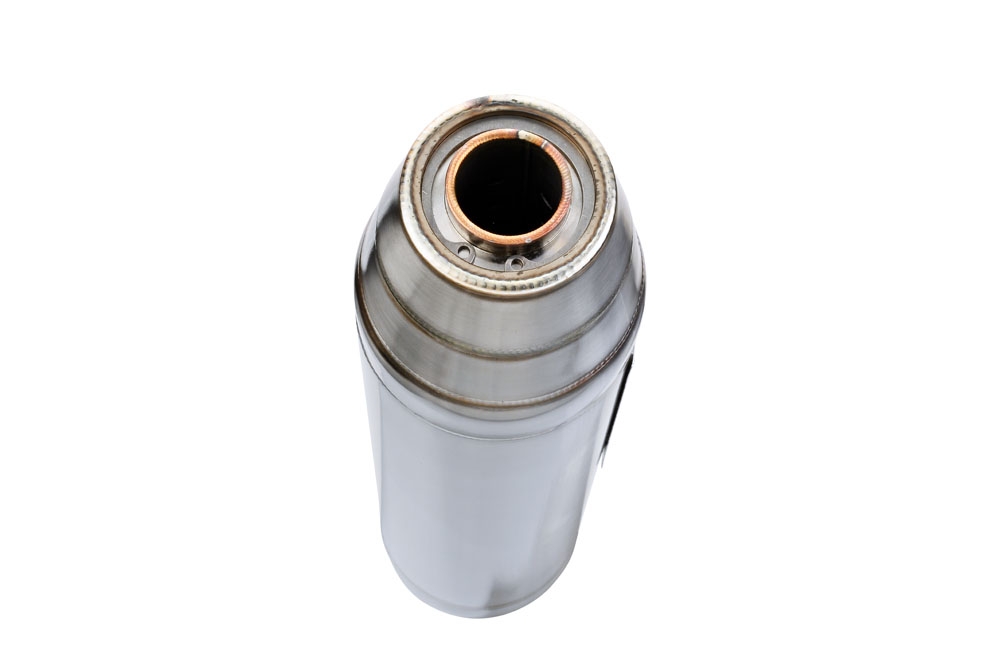 Exhaust compatible with Honda CB600F Hornet 2003-2006, Deeptone Inox, Slip-on exhaust including removable db killer and link pipe, not EPA-compliant 