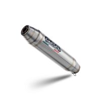 Exhaust compatible with Kawasaki KLX110 -110 L 2003-2025, Deeptone Inox, Full system exhaust, including removable db killer/spark arrestor 