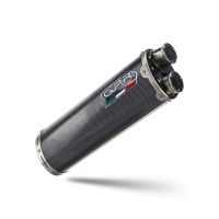 GPR exhaust compatible with  Voge 650DSX 2021-2024, Dual Poppy, Slip-on exhaust including removable db killer, link pipe and catalyst,  EPA-compliant 