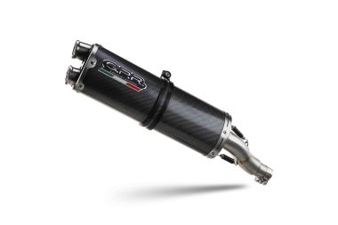 Exhaust compatible with Cf Moto 800 Mt Sport 2025-2026, Dual Poppy, Slip-on exhaust including removable db killer and link pipe, EPA-compliant 