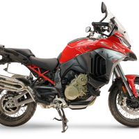 GPR exhaust compatible with Ducati Multistrada V4 - V4S 2025-2026, Deeptone Duplex, Dual slip-on including removable db killers and link pipes, not EPA-compliant 