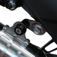 GPR exhaust compatible with  Zontes 703 F 2025-2026, Furore-X Titanio, Slip-on exhaust including removable db killer and link pipe, not EPA-compliant 