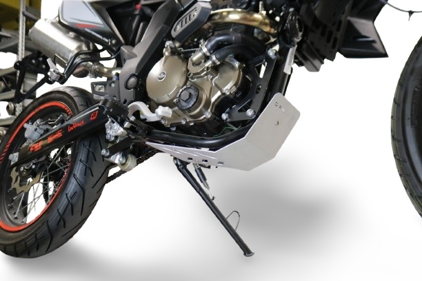 GPR TECH compatible with  F.B. Mondial Smx 125 Enduro 2018/2020 e4 Supermoto 2018/2020 e4 GPR TECH Titanium Skid plate 