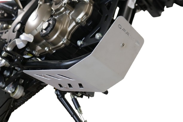 GPR TECH compatible with  F.B. Mondial Smx 125 Enduro 2018/2020 e4 Supermoto 2018/2020 e4 GPR TECH Titanium Skid plate 