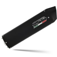 Exhaust compatible with Bmw R1100R 1994-2002, Furore Nero, Slip-on exhaust including removable db killer and link pipe, EPA-compliant 