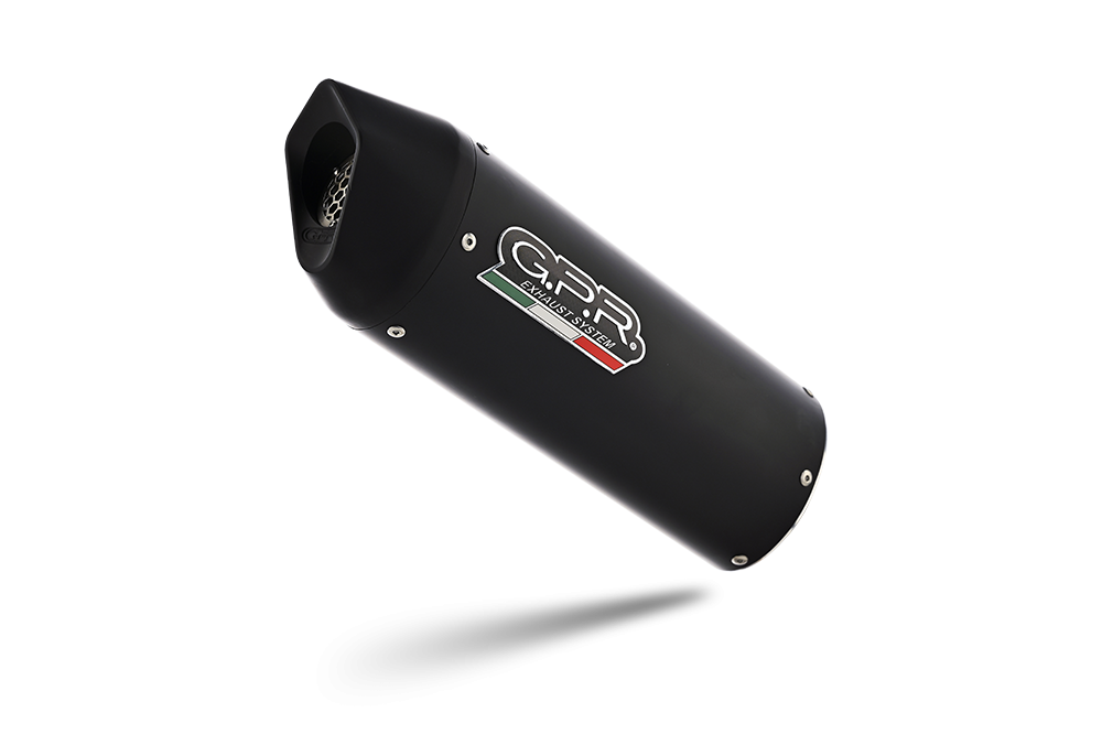 Honda CB500F 2019-2020, Furore Evo4 Nero, Slip-on exhaust including removable db killer and link pipe 
