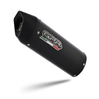 Honda CB500F 2019-2020, Furore Evo4 Nero, Slip-on exhaust including removable db killer and link pipe 