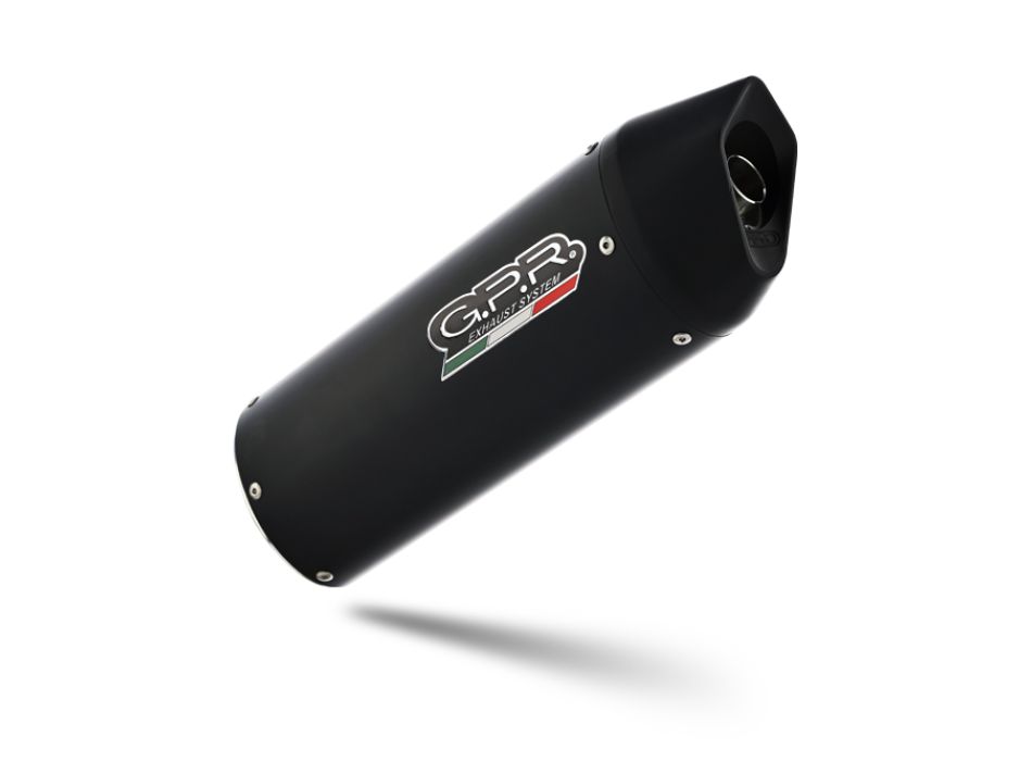GPR exhaust compatible with Bmw F800R 2015-2016, Furore Nero, Slip