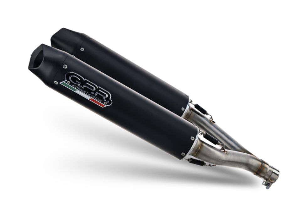 GPR exhaust compatible with Aprilia Dorsoduro 900 2017-2020