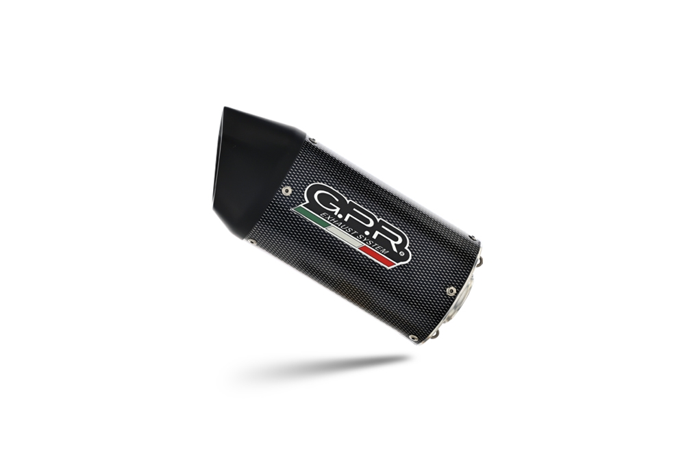Exhaust compatible with Honda Crf 300L / Rally 2021-2024, Furore Poppy, Slip-on exhaust including link pipe and removable db killer 