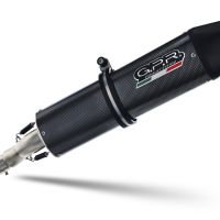 Exhaust compatible with Husqvarna TE 410 1999-2004, Furore Poppy, Slip-on exhaust including removable db killer and link pipe, EPA-compliant 