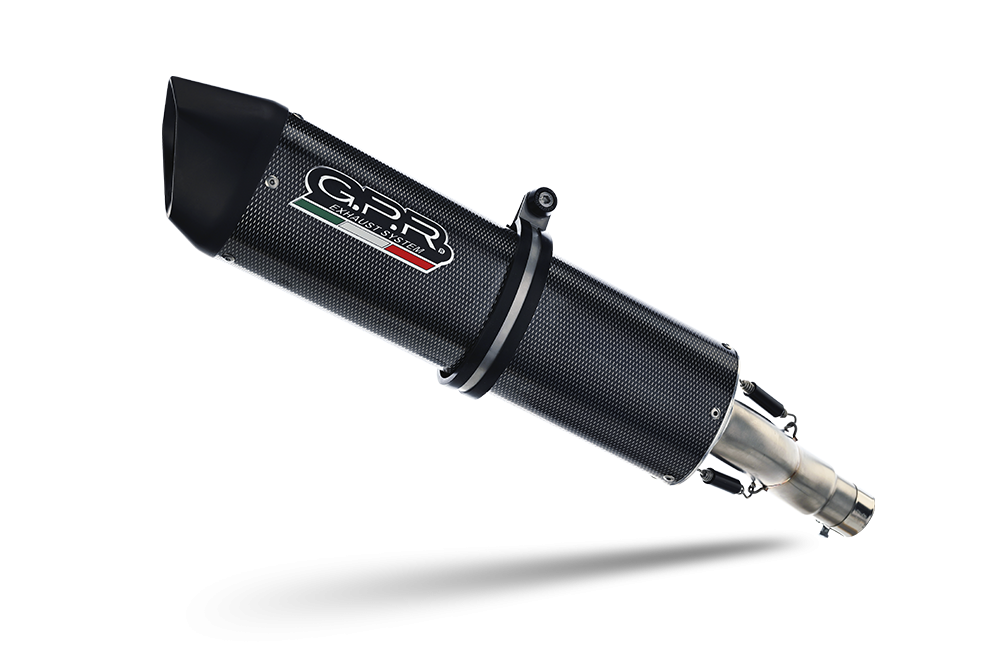 Bmw K1300S K1300R 2009-2014, Furore Poppy, Slip-on exhaust including removable db killer and link pipe 