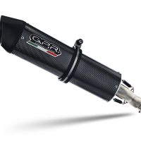 Exhaust compatible with Husqvarna Te 250 - Sm 250 R 2002-2004, Furore Poppy, Slip-on exhaust including removable db killer and link pipe, EPA-compliant 