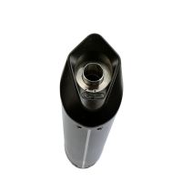 Exhaust compatible with Yamaha WR250F 2001-2006, Furore Poppy, Slip-on exhaust including removable db killer and link pipe, EPA-compliant 