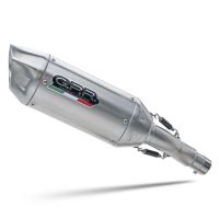 GPR exhaust compatible with  Kawasaki Z900RS 2021-2024, Furore-X Inox, Slip-on exhaust including removable db killer and link pipe, EPA-compliant 