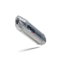 GPR exhaust compatible with  Ktm 125 Duke 2017-2020, Furore-X Inox, Slip-on exhaust including link pipe 