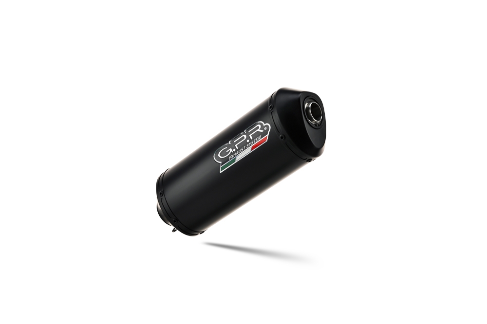 Exhaust compatible with Moto Guzzi Stelvio 1200 4V 2008-2010, Ghisa , Slip-on exhaust including removable db killer and link pipe, not EPA-compliant 