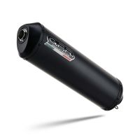 Exhaust compatible with Royal Enfield Himalayan 410 DIAM 42.5 2017-2020, Ghisa , Slip-on exhaust including link pipe and removable db killer 