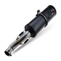 Exhaust compatible with Bmw R1150R 2000-2006, Ghisa , Slip-on exhaust including removable db killer and link pipe, EPA-compliant 