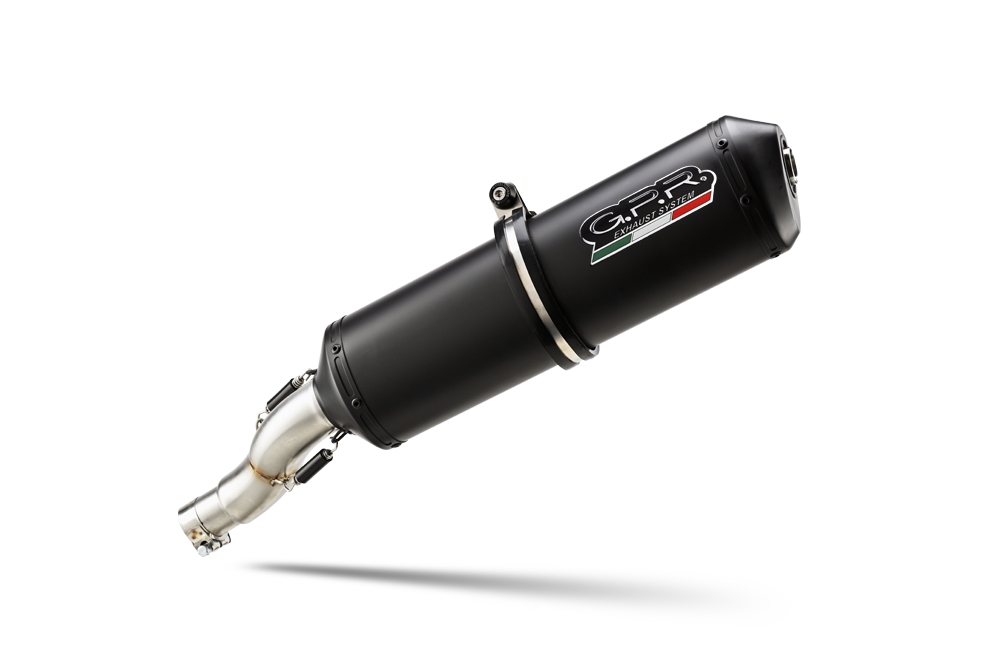 Exhaust compatible with Bmw R1150R 2000-2006, Ghisa , Slip-on exhaust including removable db killer and link pipe, EPA-compliant 