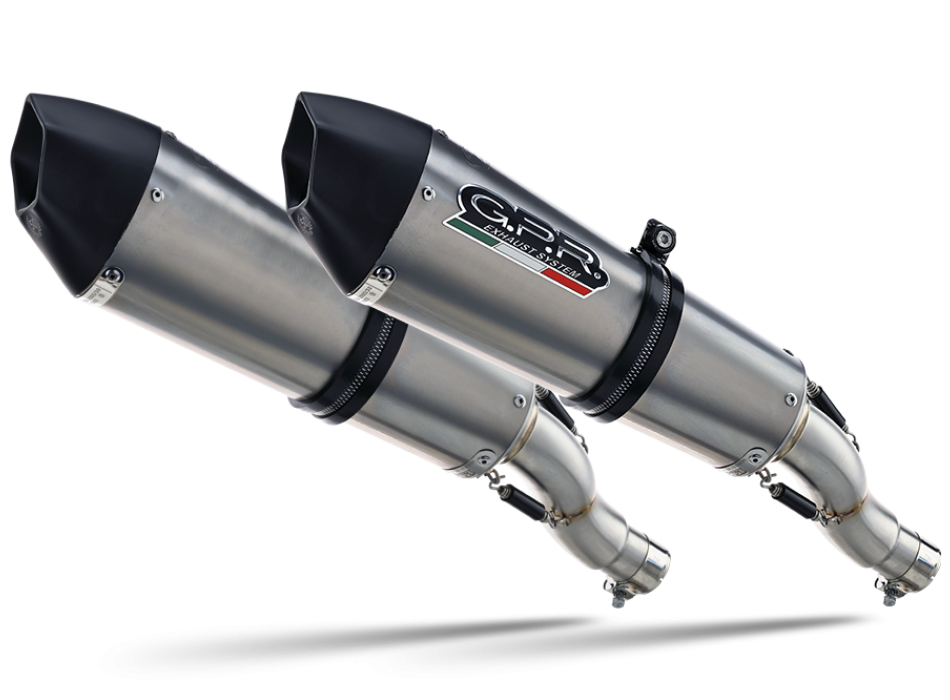 Kawasaki ZX-14R 2023-2024, Gpe Ann. titanium, Dual slip-on
