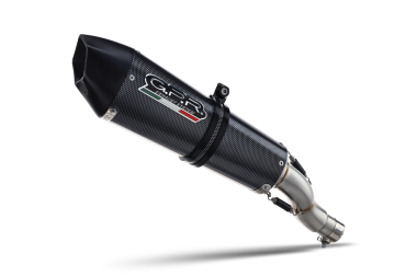 Suzuki DRZ400SM 2005-2023, Gpe Ann. Poppy, Slip-on exhaust including removable db killer and link pipe 
