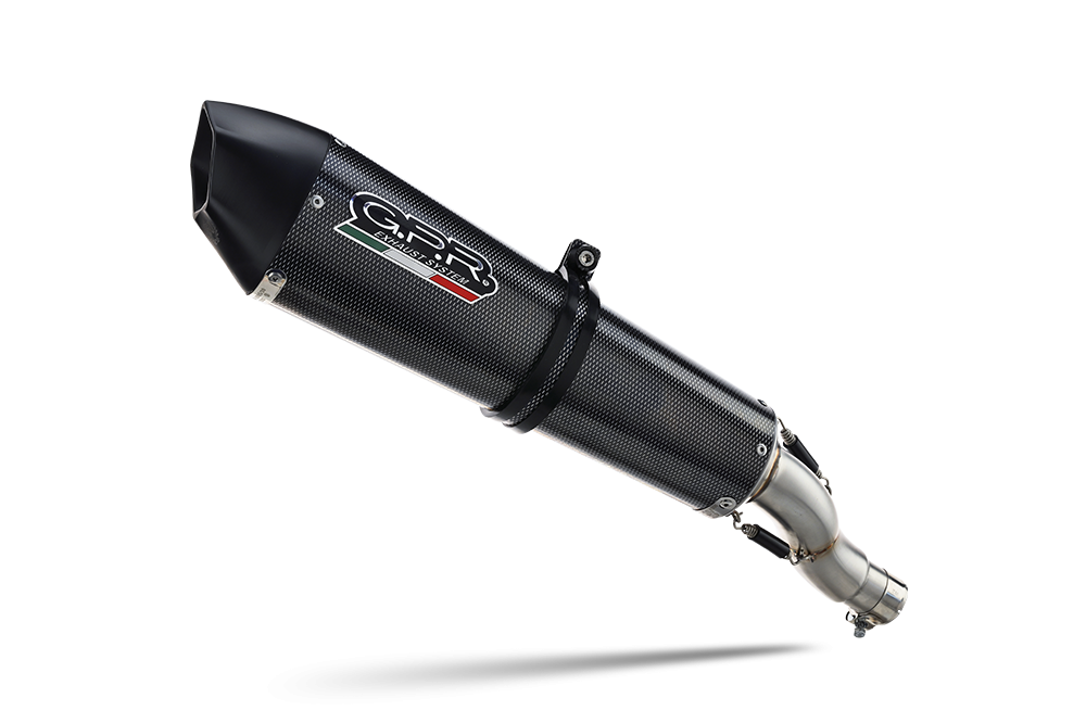 Can Am Spyder RT 1000 2013-2023, Gpe Ann. Poppy, Slip-on exhaust including removable db killer and link pipe 