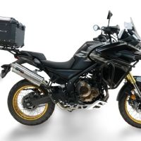 Top case GPR TECH compatible with  Voge 625DSX 2024/2026 e5 GPR TECH Top case in aluminum, black color with specific plate included Capacity 35 LT.