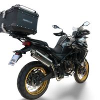 Top case GPR TECH compatible with  Voge 625DSX 2024/2026 e5 GPR TECH Top case in aluminum, black color with specific plate included Capacity 45 LT.