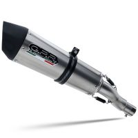 GPR exhaust compatible with  Ducati Hypermotard 821 2013-2016, New Grand Prix Evo Titanium, Slip-on exhaust including link pipe and removable db killer 