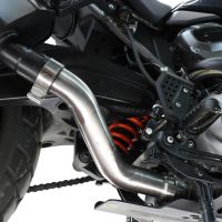 GPR exhaust compatible with Harley Davidson Pan America 1250 2020-2024, Cut-Box Racing, ORIGINAL-BOX Eliminator, after installation the exhaust loses its conformity for road use. 