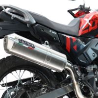 GPR exhaust compatible with Hero Xpulse 200 4V 2025-2026, Satinox , Full system exhaust, including removable db killer 