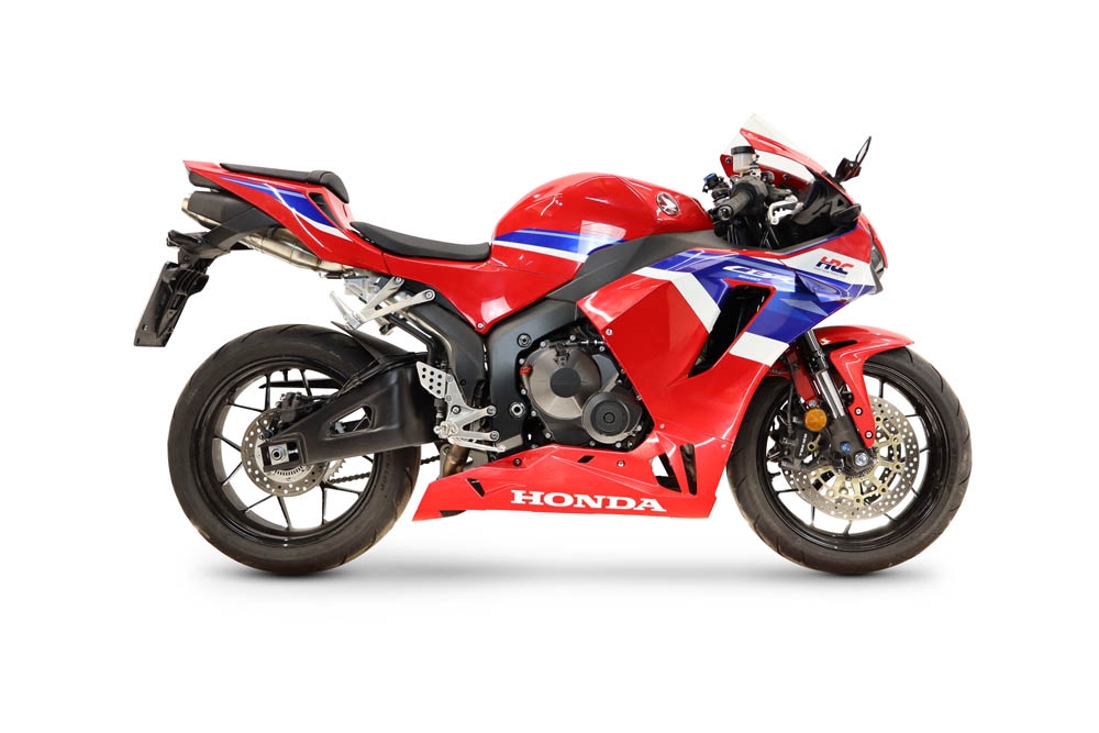 GPR exhaust compatible with Honda CBR600RR 2024-2026, Deeptone Inox, Full system exhaust, including removable db killer 