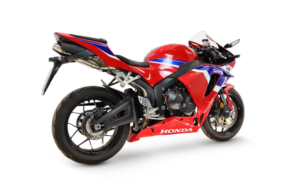 GPR exhaust compatible with Honda CBR600RR 2024-2026, Deeptone Inox, Full system exhaust, including removable db killer 