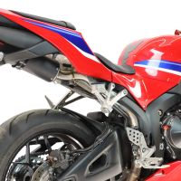GPR exhaust compatible with Honda CBR600RR 2007-2023, M3 Black Titanium, Full system exhaust, including removable db killer 