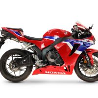 GPR exhaust compatible with Honda CBR600RR 2007-2023, Tiburon Titanium, Full system exhaust, including removable db killer 