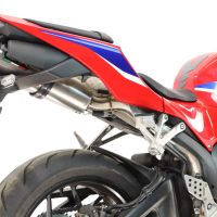 GPR exhaust compatible with Honda CBR600RR 2007-2023, Tiburon Titanium, Full system exhaust, including removable db killer 