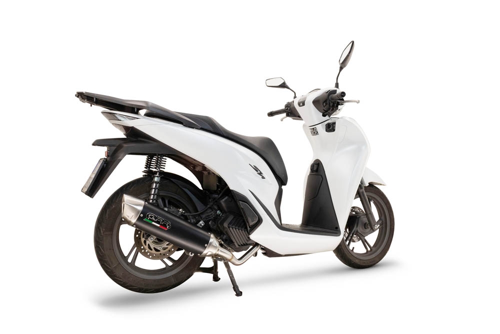 Exhaust compatible with Honda SH125 I.E. 2024-2025, Furore-X Scooter, Full system including silencer approved for noise,db killer and catalyst, EPA-compliant compliant for inspection 