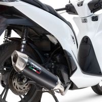 Exhaust compatible with Honda SH125 I.E. 2024-2025, Furore-X Scooter, Full system including silencer approved for noise,db killer and catalyst, EPA-compliant compliant for inspection 