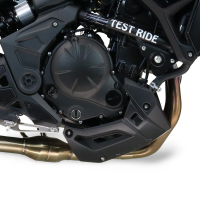 Exhaust compatible with Kawasaki Z 650 vers. SSDA 2023-2025, GP-Revo Black Titanium, Full system exhaust, including removable db killer 