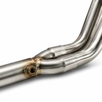 GPR exhaust compatible with Kawasaki KLE 500 2026-2027, Decatalizzatore RACING, Decat pipe 