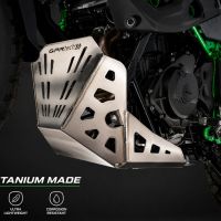 GPR TECH compatible with  Kawasaki KLE 500 2026/2027 e5 plus GPR TECH Titanium Skid plate 