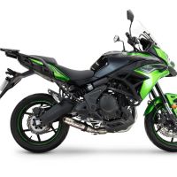 Exhaust compatible with Kawasaki Versys 650 2023-2025, Deeptone Inox, Full system exhaust 