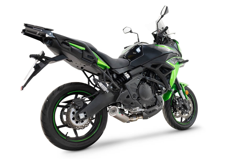 Exhaust compatible with Kawasaki Versys 650 2023-2025, M3 Inox , Full system exhaust 