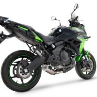 Exhaust compatible with Kawasaki Versys 650 2023-2025, M3 Inox , Full system exhaust 