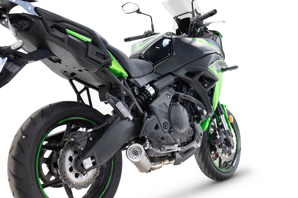 Exhaust compatible with Kawasaki Versys 650 2023-2025, M3 Inox , Full system exhaust 