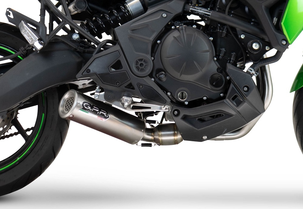 Exhaust compatible with Kawasaki Z 650 vers. SSDA 2023-2025, M3 Inox , Full system exhaust 